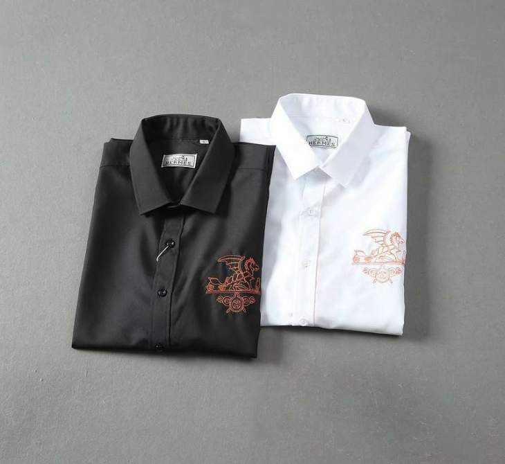 Picture of Hermes Shirts Short _SKUHermesM-3XL8qx0228449
